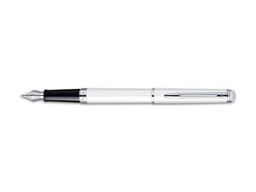 WATERMAN HEMISPHERE LAQUE WHITE CT FP