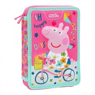 MUST ΚΑΣΕΤΙΝΑ ΤΕΤΡΑΓΩΝΗ ΔΙΠΛΗ ΓΕΜΑΤΗ PEPPA PIG OH HAPPY 482702