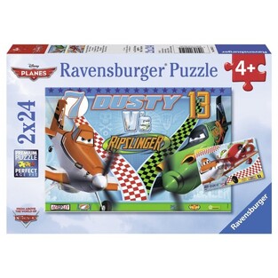 RAVENSBURGER ΠΑΖΛ 2X24 ΤΕΜΑΧΙΩΝ DISNEY PLANES ΑΕΡΟΠΛΑΝΑ 090525