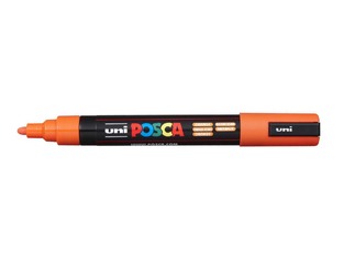 POSCA ΜΑΡΚΑΔΟΡΟΣ ΜΕΣΑΙΟΣ PC5M ΠΟΡΤΟΚΑΛΙ (ORANGE)