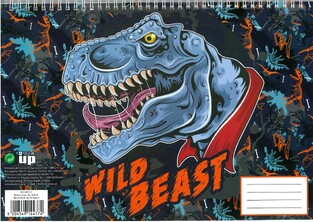 BACK ME UP BMU ΜΠΛΟΚ ΖΩΓΡΑΦΙΚΗΣ A4 (21x29,7cm) 30φ WILD DINO BEAST 35707417