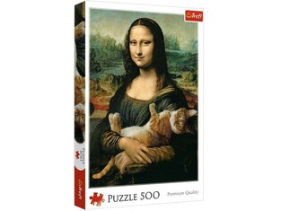 TREFL ΠΑΖΛ 500τιμ MONA LISA AND KITTY 37294