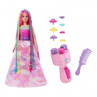 MATTEL ΚΟΥΚΛΑ BARBIE DREAMTOPIA ΠΡΙΓΚΙΠΙΣΣΑ ΟΝΕΙΡΙΚΑ ΜΑΛΛΙΑ JCW55