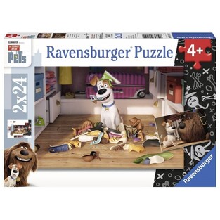 RAVENSBURGER ΠΑΖΛ 2Χ24 ΤΕΜΑΧΙΩΝ THE SECRET LIFE OF PETS (ΜΠΑΤΕ ΣΚΥΛΟΙ ΑΛΕΣΤΕ) 091102