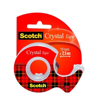 3M SCOTCH ΒΑΣΗ ΣΕΛΟΤΕΙΠ ΜΙΝΙ ΜΕ ΣΕΛΟΤΕΙΠ CRYSTAL 19MM Χ 7,5M