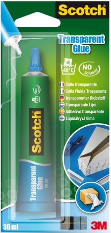 3M SCOTCH ΚΟΛΛΑ 3025C TRANSPARENT ΧΩΡΙΣ ΔΙΑΛΥΤΕΣ 30ML