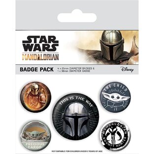 PYRAMID INTERNATIONAL ΣΕΤ ΚΟΝΚΑΡΔΕΣ STAR WARS THE MANDALORIAN 5τεμ BP80694