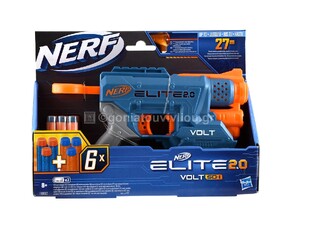 HASBRO ΠΙΣΤΟΛΙ NERF ELITE 2.0 VOLT SD 1 ΕΚΤΟΞΕΥΤΗΣ ΜΕ 6 ΒΕΛΑΚΑ ΔΕΣΜΗ ΦΩΤΟΣ E9952