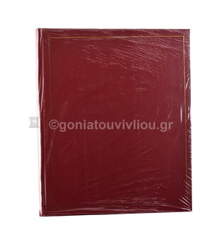 GOLDBUCH ΑΛΜΠΟΥΜ ΦΩΤΟΓΡΑΦΙΩΝ ΜΑΓΝΗΤΙΚΟ 24x29cm 20φ 23380 ΣΚΟΥΡΟ ΚΟΚΚΙΝΟ ΜΠΟΡΝΤΩ