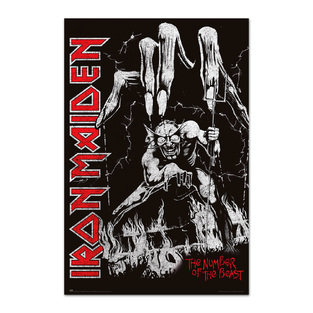 ΔΙΑΚΟΣΜΗΤΙΚΗ ΑΦΙΣΑ IRON MAIDEN NUMBER OF THE BEAST 61x91,5cm GPE5704 (2)