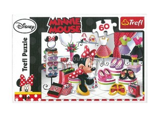 TREFL ΠΑΖΛ 60 ΤΕΜΑΧΙΩΝ MINNIE MOUSE SHOPPING Η ΜΙΝΙ ΨΩΝΙΖΕΙ 17225