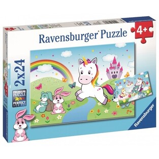 RAVENSBURGER ΠΑΖΛ 2x24 ΤΕΜΑΧΙΩΝ ΜΑΓΙΚΟΣ ΜΟΝΟΚΕΡΟΣ 07828