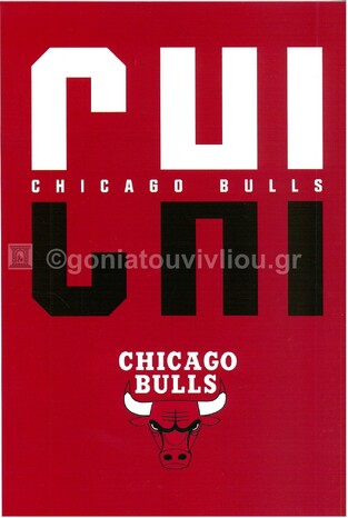 BACK ME UP BMU ΤΕΤΡΑΔΙΟ ΚΑΡΦΙΤΣΑ 17x25cm 40φ NBA CHICAGO BULLS ΚΟΚΚΙΝΟ 33893400