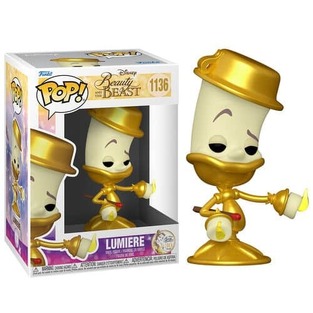 FUNKO POP DISNEY BEAUTY AND THE BEAST LUMIERE 1136 VINYL FIGURE