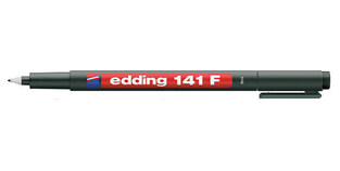 EDDING 141 F ΜΑΡΚΑΔΟΡΟΣ ΔΙΑΦΑΝΕΙΩΝ ΑΝΕΞΙΤΗΛΟΣ 0.6mm ΜΑΥΡΟΣ No1