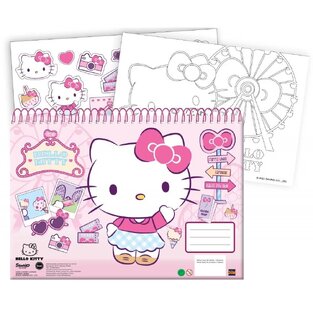 GIM ΜΠΛΟΚ ΖΩΓΡΑΦΙΚΗΣ 23x33cm 40φ HELLO KITTY 33571416