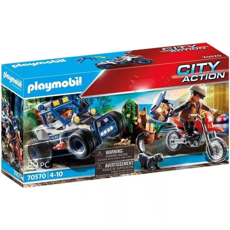 PLAYMOBIL ΑΣΤΥΝΟΜΙΚΗ ΚΑΤΑΔΙΩΞΗ OFF ROAD 70570