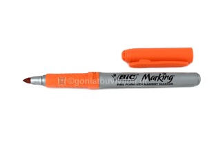 BIC ΑΝΕΞΙΤΗΛΟ ΜΑΡΚΑΔΟΡΑΚΙ MARKING COLOR ΠΟΡΤΟΚΑΛΙ