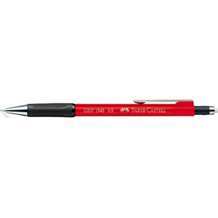 FABER CASTELL ΜΗΧΑΝΙΚΟ ΜΟΛΥΒΙ GRIP 1345 05 ΚΟΚΚΙΝΟ ΑΝΟΙΧΤΟ BRIGHT RED 134526