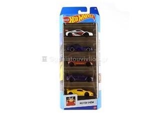 MATTEL ΑΥΤΟΚΙΝΗΤΑΚΙΑ HOT WHEELS ΣΕΤ 5τεμ 1806 MOTOR SHOW