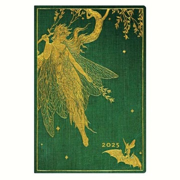 2025 ΗΜΕΡΟΛΟΓΙΟ ΗΜΕΡΗΣΙΟ PAPERBLANKS MINI 9,5x14cm OLIVE FAIRY DED5736