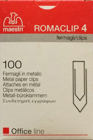 ROMA MAESTRI ROMACLIP ΣΥΝΔΕΤΗΡΕΣ No4 3,2cm