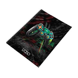 POLO ΤΕΤΡΑΔΙΟ ΣΠΙΡΑΛ A4 (21x29,7cm) 3 ΘΕΜΑΤΩΝ DESIGN GAMING 90φ 919004