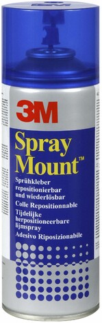 3M SPRAY MOUNT ΚΟΛΛΑ ΣΕ ΣΠΡΕΙ ΠΟΥ ΕΠΙΤΡΕΠΕΙ ΤΗΝ ΕΠΑΝΑΤΟΠΟΘΕΤΗΣΗ REMOVABLE UK7874 400ML