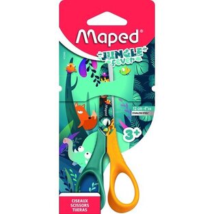 MAPED ΠΑΙΔΙΚΟ ΨΑΛΙΔΙ 12cm JUNGLE FEVER ΜΠΛΕ ΜΕ ΚΙΤΡΙΝΟ 472000