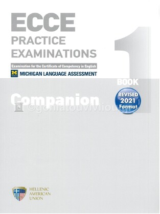 ECCE BOOK 1 PRACTICE EXAMINATIONS COMPANION (NEW FORMAT FOR EXAMS 2021)