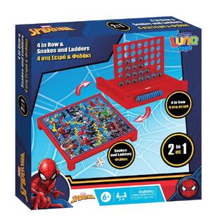 LUNA TOYS ΕΠΙΤΡΑΠΕΖΙΟ ΠΑΙΧΝΙΔΙ 4 ΣΤΗ ΣΕΙΡΑ ΚΑΙ ΦΙΔΑΚΙ SPIDERMAN 508311