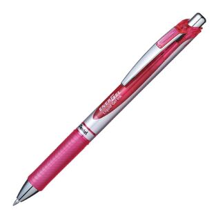 PENTEL ΣΤΥΛΟ ΜΕ ΚΟΥΜΠΙ ΚΑΙ ΜΠΙΛΙΑ ENERGEL 0.7mm BL77P ΡΟΖ