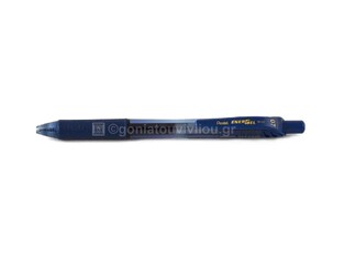 PENTEL ΣΤΥΛΟ ΜΕ ΚΟΥΜΠΙ ENERGEL 0.7mm BL107CA ΣΚΟΥΡΟ ΜΠΛΕ