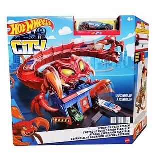 MATTEL HOT WHEELS CITY ΠΙΣΤΑ ΜΕ ΘΗΡΙΑ ΣΚΟΡΠΙΟΣ HDR29