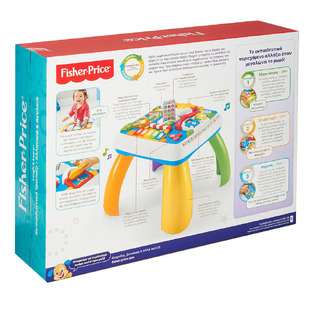 MATTEL FISHER PRICE ΕΚΠΑΙΔΕΥΤΙΚΟ ΤΡΑΠΕΖΑΚΙ ΕΛΛΗΝΙΚΑ ΚΑΙ ΑΓΓΛΙΚΑ DRH43