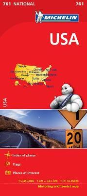 USA (ΗΠΑ ΑΜΕΡΙΚΗ) (1:3450000) (ΧΑΡΤΗΣ) (761) (MICHELIN)