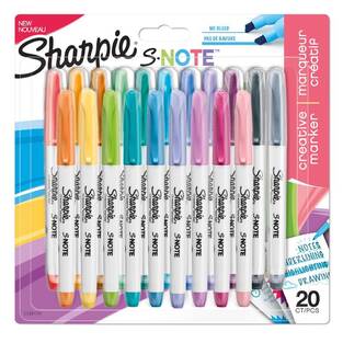 SHARPIE S NOTE ΣΕΤ ΜΕ 20 ΜΑΡΚΑΔΟΡΑΚΙΑ ΥΠΟΓΡΑΜΜΙΣΗΣ