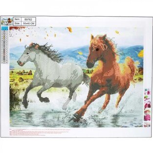 CENTRUM DIAMOND PAINTING KIT 5D (ΧΑΝΤΡΕΣ) 40x50cm ΑΛΟΓΑ 89762