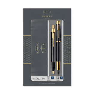 PARKER ΣΕΤ ΠΕΝΑ ΚΑΙ ΣΤΥΛΟ IM DUO LAQUE BLACK GT FP BP