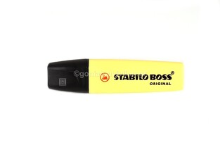 STABILO BOSS ΜΑΡΚΑΔΟΡΟΣ ΥΠΟΓΡΑΜΜΙΣΗΣ ΠΑΣΤΕΛ 70 144 ΚΙΤΡΙΝΟ