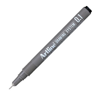 ARTLINE DRAWING SYSTEM ΜΑΡΚΑΔΟΡΑΚΙ ΣΙΝΙΚΗΣ ΜΕΛΑΝΗΣ 0.1mm ΜΑΥΡΟ