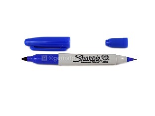 SHARPIE ΜΑΡΚΑΔΟΡΑΚΙ ΜΕ ΔΙΠΛΗ ΜΥΤΗ FINE ULTRA FINE ΜΠΛΕ