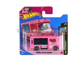 MATTEL ΑΥΤΟΚΙΝΗΤΑΚΙ HOT WHEELS BARBIE DREAM CAMPER 5785