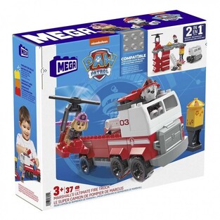 MATTEL MEGA BLOCKS PAW PATROL 37τεμ ΤΟ ΑΠΟΛΥΤΟ ΠΥΡΟΣΒΕΣΤΙΚΟ ΤΟΥ MARSALL HHN05