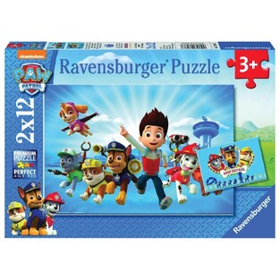 RAVENSBURGER ΠΑΖΛ 2x12τεμ PAW PATROL 075867