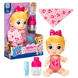 HASBRO ΚΟΥΚΛΑ BABY ALIVE SHAMPOO SNUGGLE HARPER HUGS F9119