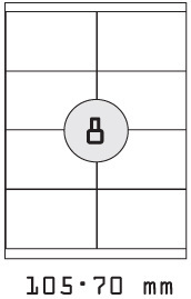 ALPHA LABEL ΕΤΙΚΕΤΕΣ 105X70 100Φ 5922