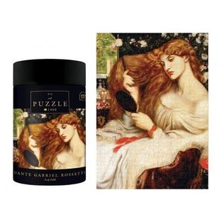 INTERDRUK ART  ΠΑΖΛ 1000 ΤΕΜΑΧΙΩΝ 67x48cm DANTE GABRIEL ROSSETTI LADY LILITH No4