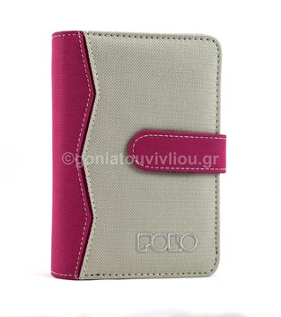 POLO ORGANIZER S ΜΙΚΡΟ 10,5x16cm ΓΚΡΙ ΦΟΥΞΙΑ 919073