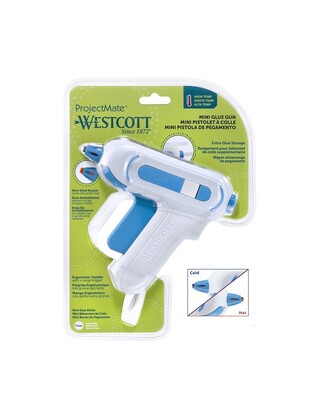 WESTCOTT ΠΙΣΤΟΛΙ ΣΙΛΙΚΟΝΗΣ 0,7mm ΜΙΚΡΟ ΛΕΥΚΟ ΜΕ ΜΠΛΕ E16758